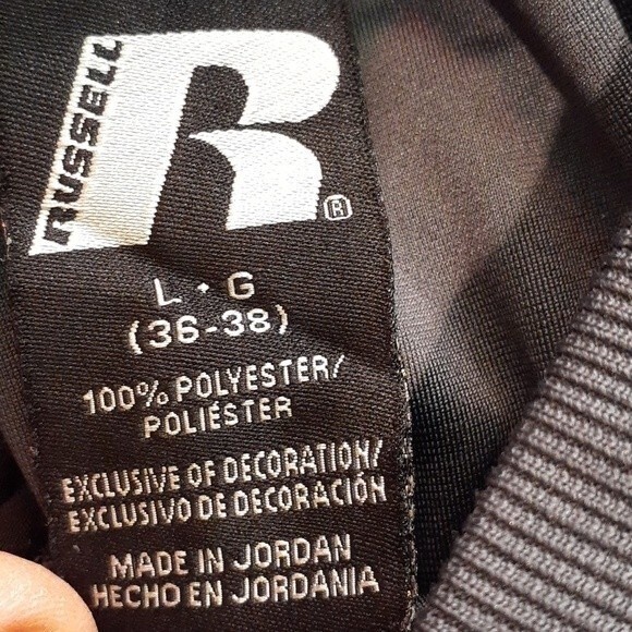 Russell Athletic pants mens l gray large running gym athleisure sportswear - Picture 7 of 7